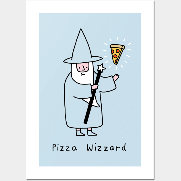 Pizza Wizzard Wall Art by obinsun